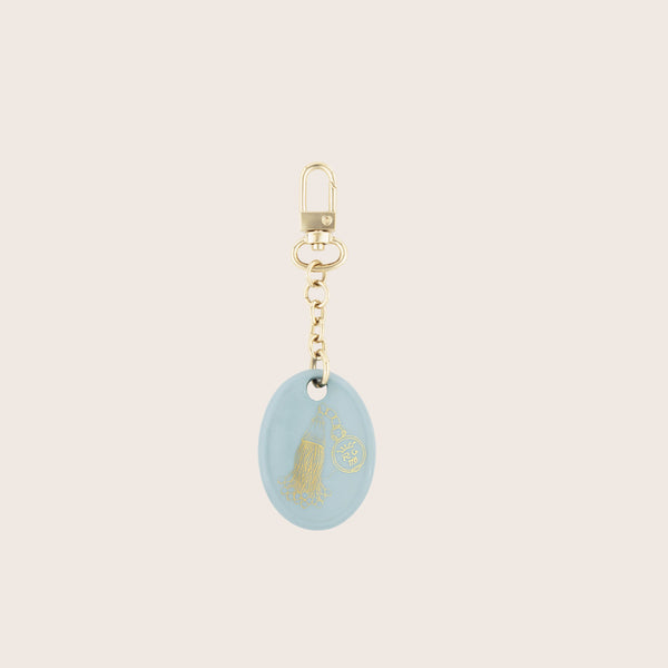 Image for Oval green porcellain Charm cm 5 in. 2