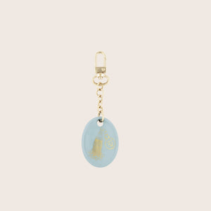 Image for Oval green porcellain Charm cm 5 in. 2