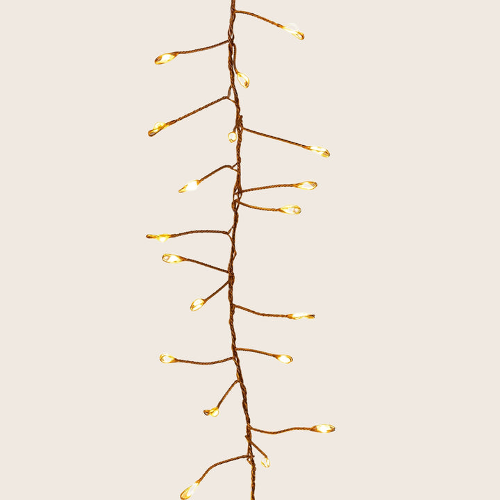 Image for 7.87'  Fairy Twinkle Lights on Copper Wire Garland