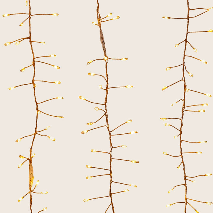 Image for 7.87'  Fairy Twinkle Lights on Copper Wire Garland