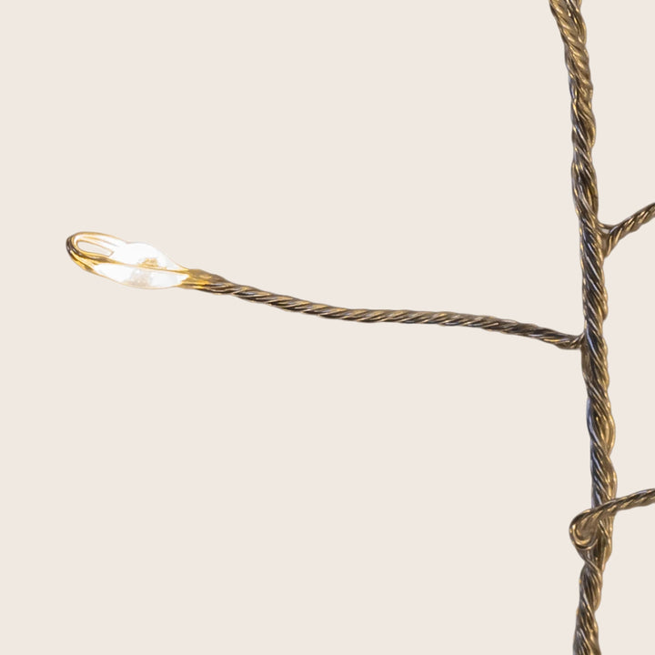 Image for 7.87'  Fairy Twinkle Lights on Silver Wire Garland