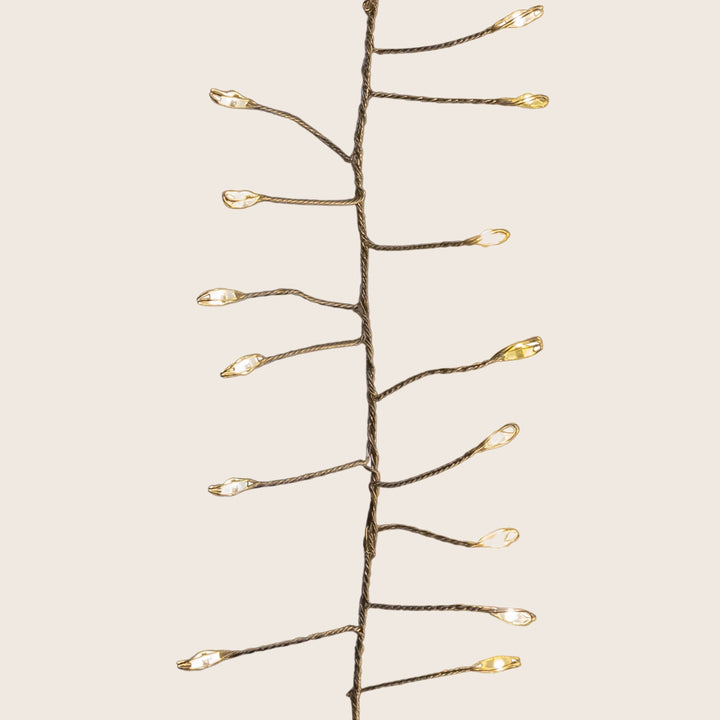 Image for 7.87'  Fairy Twinkle Lights on Silver Wire Garland