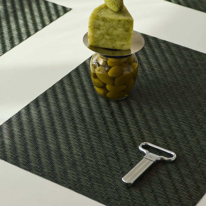 Foxtail Rectangular Placemat, Thyme