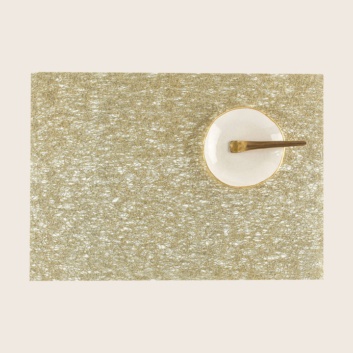 Image for Metallic Lace Rectangular Placemat