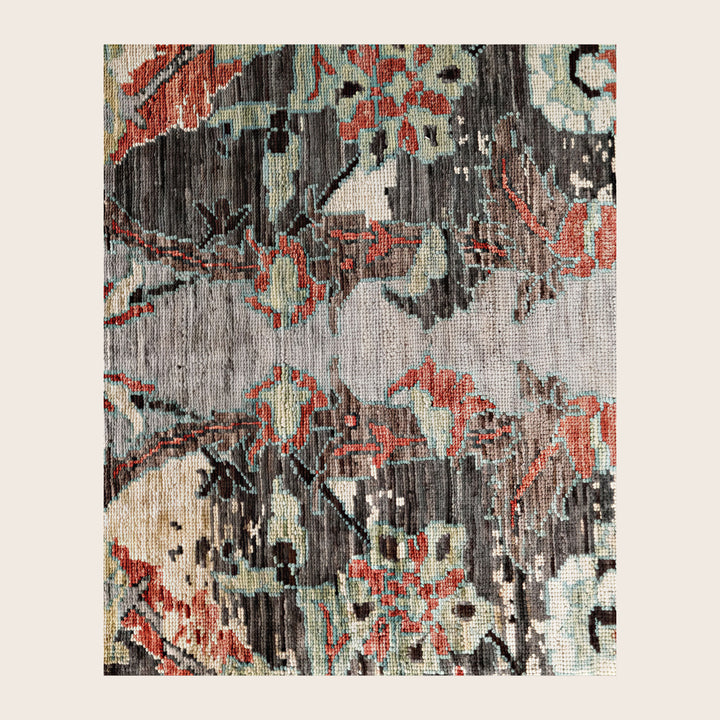 Image for Brown Soluna Traditional Wool Rug - 9'11" x 13'1