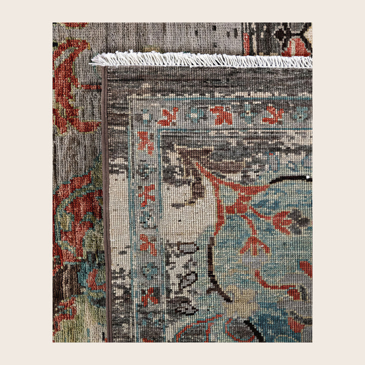 Image for Brown Soluna Traditional Wool Rug - 9'11" x 13'1