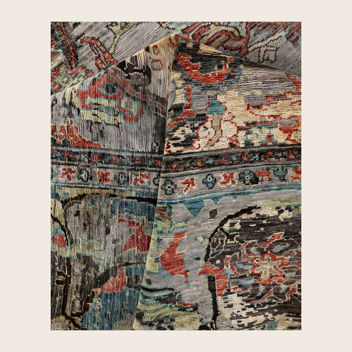 Image for Brown Soluna Traditional Wool Rug - 9'11" x 13'1