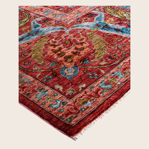Image for Pink Soluna Traditional Wool Rug - 10'1" x 14' - hover