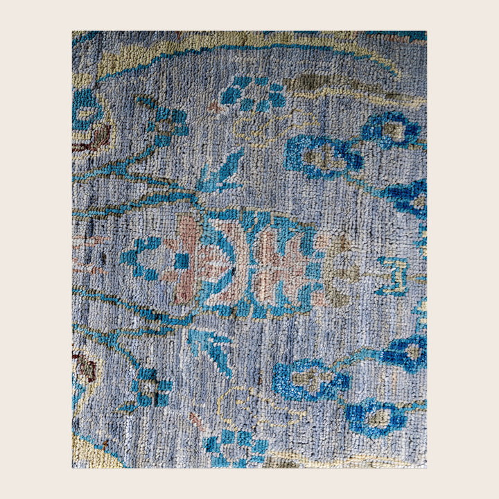 Image for Grey Soluna Traditional Wool Rug - 10' x 13'1