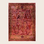 Image for Pink Soluna Traditional Wool Rug - 9'11" x 13'11"