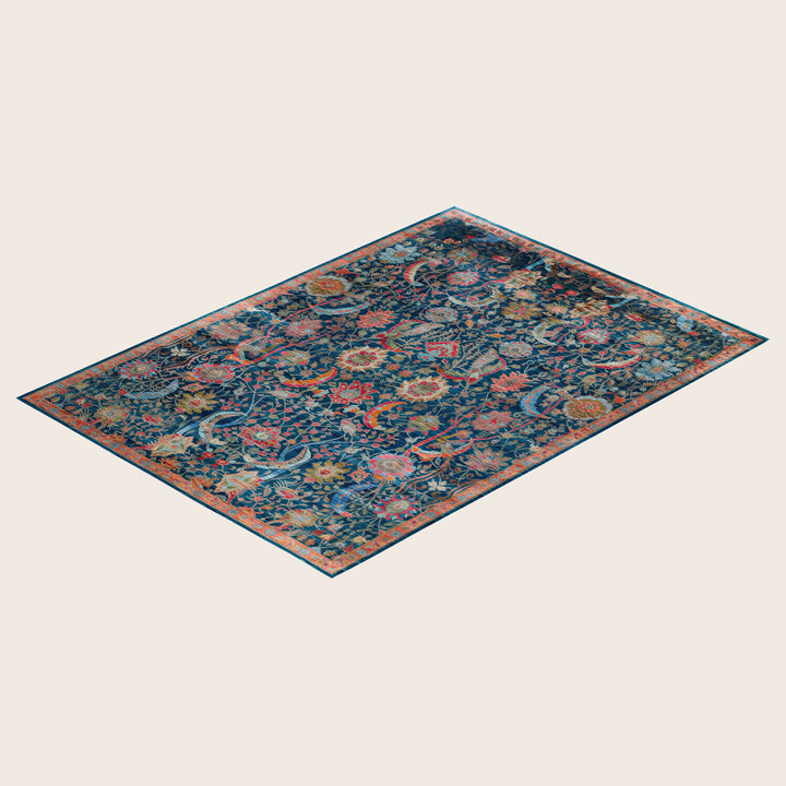 Image for Green Soluna Traditional Wool Rug - 10'1" x 14'2"