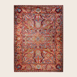 Image for Red Soluna Traditional Wool Rug - 10'1" x 13'11"
