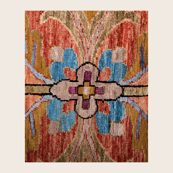 Image for Red Soluna Traditional Wool Rug - 10'1" x 13'11"