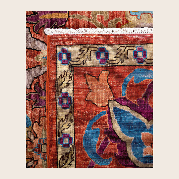 Image for Red Soluna Traditional Wool Rug - 10'1" x 13'11"