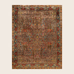 Image for Brown Soluna Traditional Wool Rug - 9'3" x 11'1