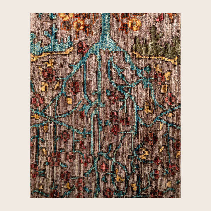 Image for Brown Soluna Traditional Wool Rug - 9'3" x 11'1