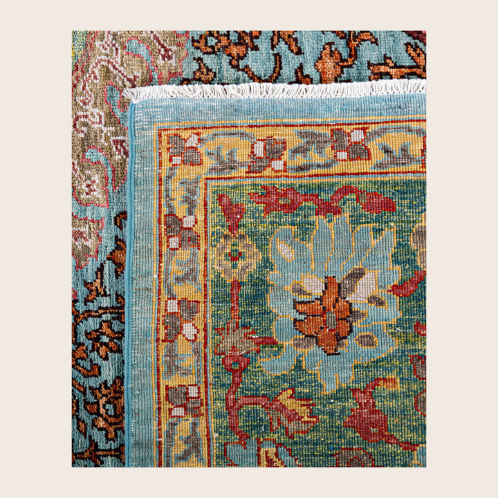 Image for Green Soluna Traditional Wool Rug - 8'1 x 11'8"