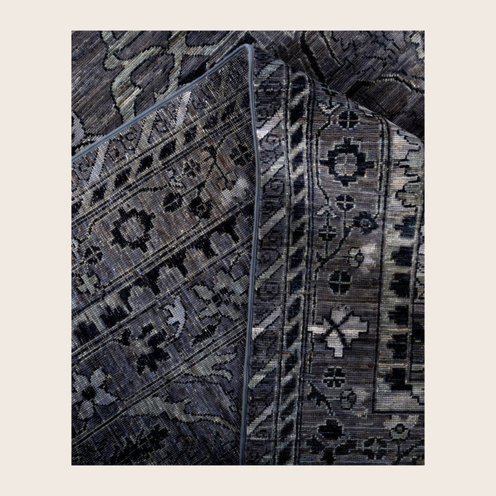 Image for Grey Soluna Traditional Wool Rug - 8'9" x 11'7"