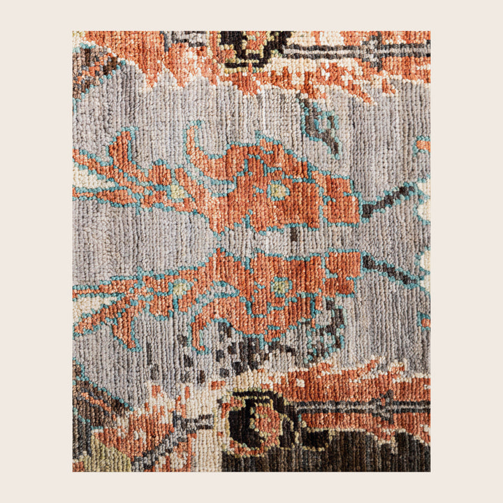 Image for Brown Soluna Traditional Wool Rug - 8'11" x 11'1