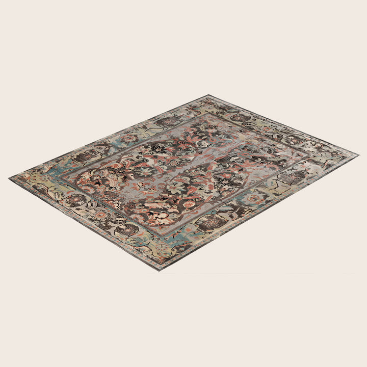 Image for Brown Soluna Traditional Wool Rug - 8'11" x 11'1