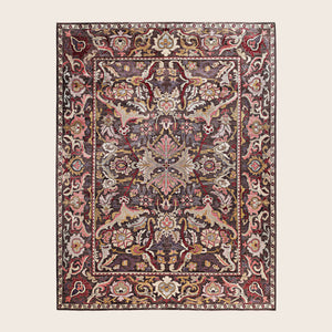 Image for Brown Soluna Traditional Wool Rug - 9'1" x 12'