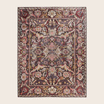 Image for Brown Soluna Traditional Wool Rug - 9'1" x 12'