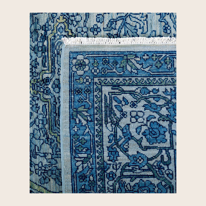 Image for Blue Soluna Traditional Wool Rug - 9'4" x 11'1