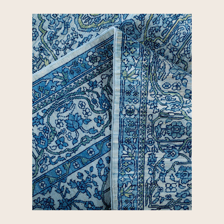 Image for Blue Soluna Traditional Wool Rug - 9'4" x 11'1