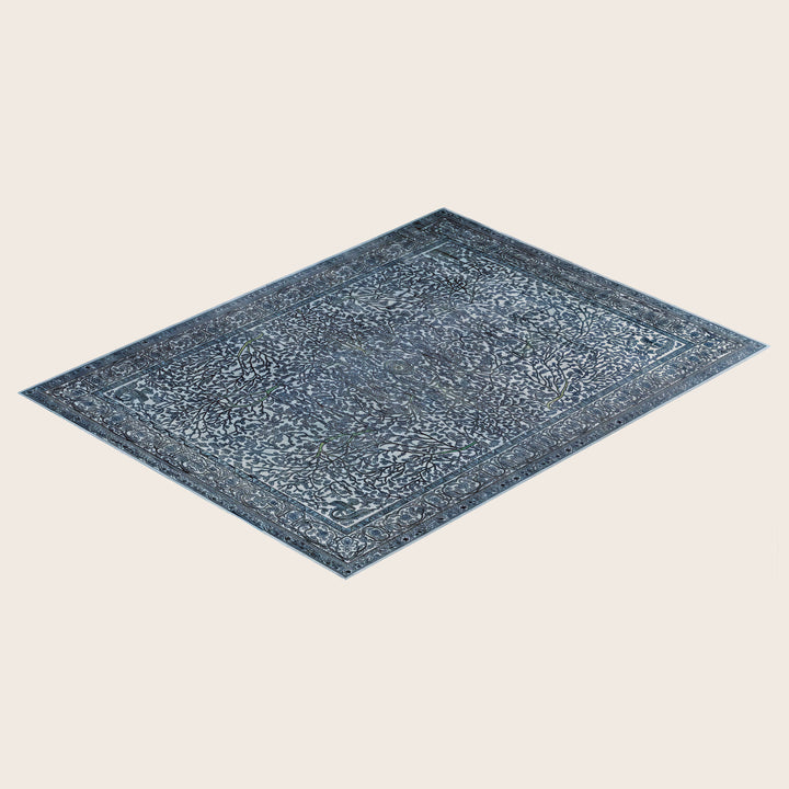 Image for Blue Soluna Traditional Wool Rug - 9'4" x 11'1