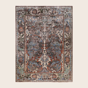 Image for Brown Soluna Traditional Wool Rug - 8'11" x 12'