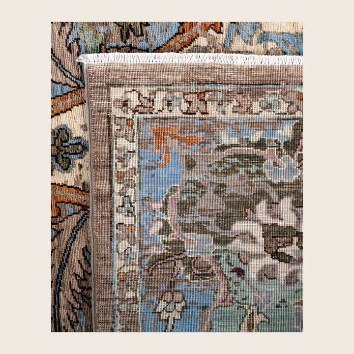 Image for Brown Soluna Traditional Wool Rug - 8'11" x 12'
