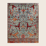Image for Green Soluna Traditional Wool Rug - 9'2" x 11'8"