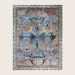 Image for Blue Soluna Traditional Wool Rug - 8'11" x 11'1