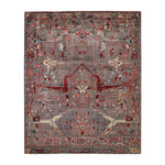 Image for Brown Soluna Traditional Wool Rug - 8'1" x 9'1