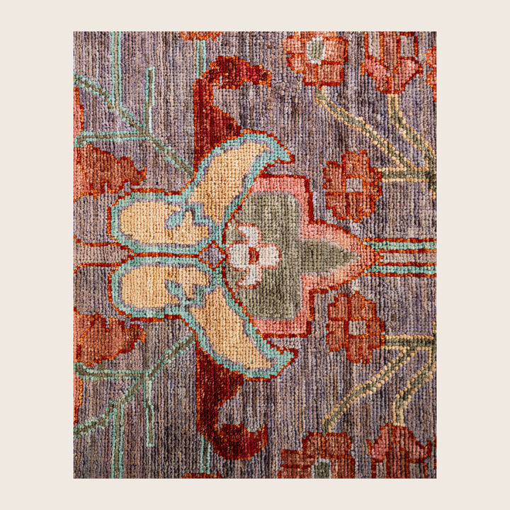 Image for Brown Soluna Traditional Wool Rug - 8'1" x 9'1