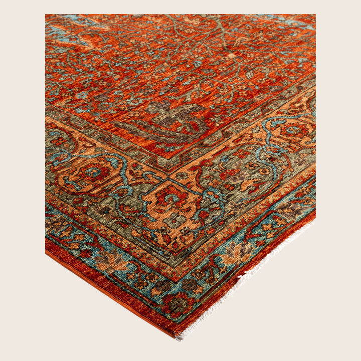Image for Red Soluna Traditional Wool Rug - 8'4" x 10'
