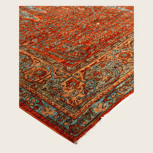 Image for Red Soluna Traditional Wool Rug - 8'4" x 10' - hover