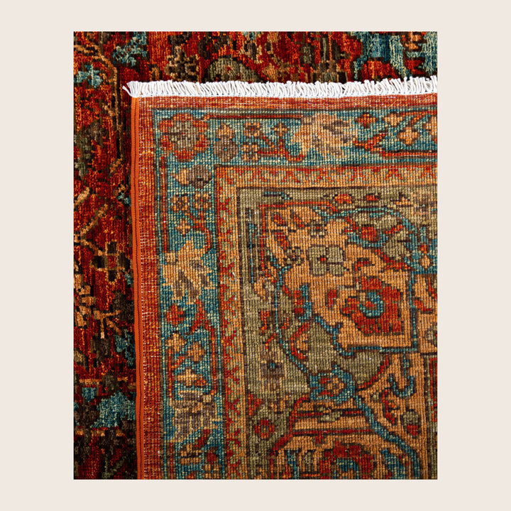 Image for Red Soluna Traditional Wool Rug - 8'4" x 10'