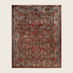 Image for Brown Soluna Traditional Wool Rug - 8'1" x 10'
