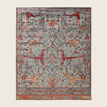 Image for Green Soluna Traditional Wool Rug - 8'2" x 9'11"
