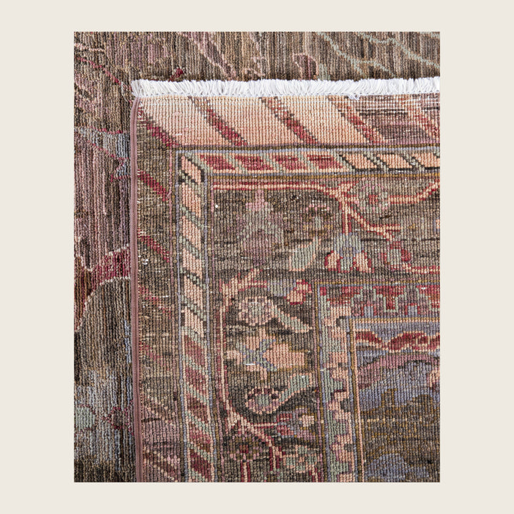Image for Brown Soluna Traditional Wool Rug - 8' x 9'11"