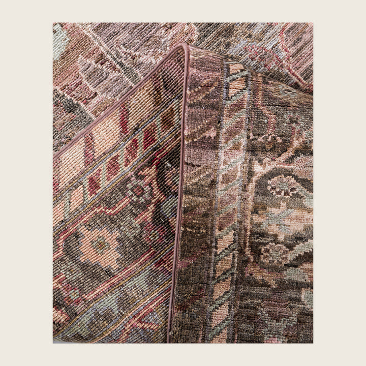 Image for Brown Soluna Traditional Wool Rug - 8' x 9'11"