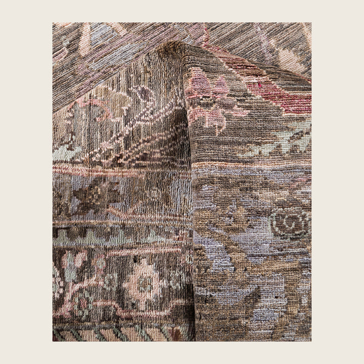 Image for Brown Soluna Traditional Wool Rug - 8' x 9'11"