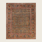 Image for Green Soluna Traditional Wool Rug - 8' x 9'1