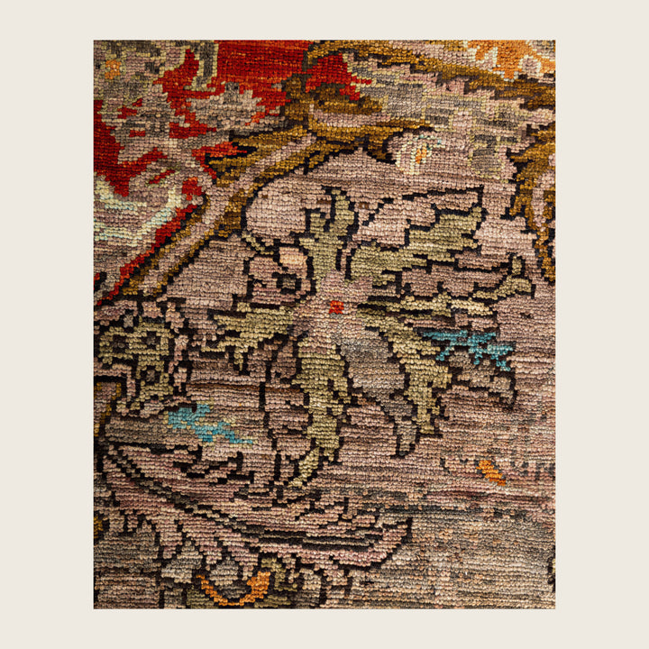 Image for Brown Soluna Traditional Wool Rug - 8' x 9'11"