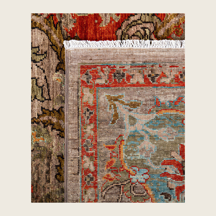 Image for Brown Soluna Traditional Wool Rug - 8' x 9'11"