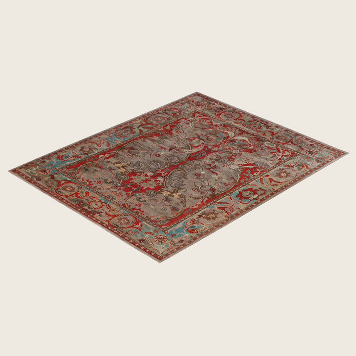 Image for Brown Soluna Traditional Wool Rug - 8' x 9'11"