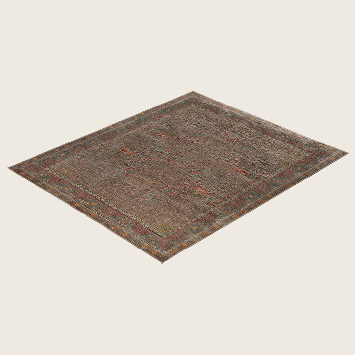 Image for Beige Soluna Traditional Wool Rug - 8'4" x 9'11"
