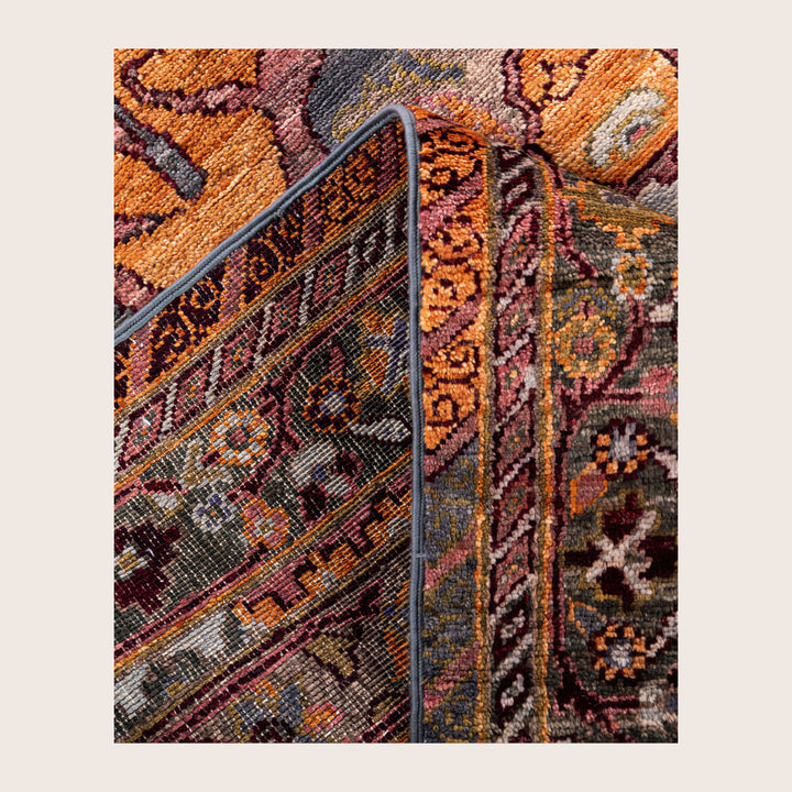 Image for Grey Soluna Traditional Wool Rug - 8' x 10'1"
