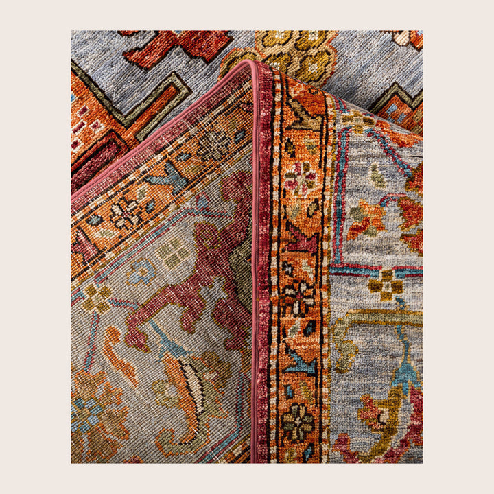 Image for Pink Soluna Traditional Wool Rug - 8' x 10'